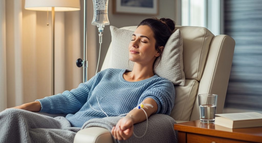 Zinc IV therapy drip in Los Angeles